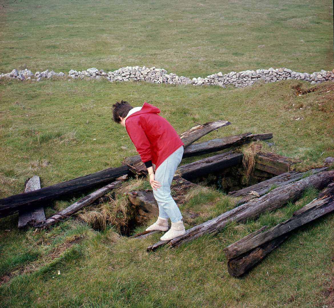 Hubberdale Mine engine and climbing shafts Derbys